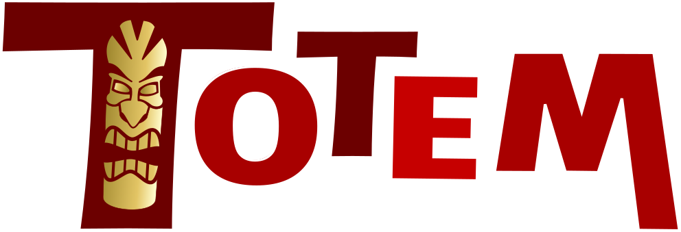 Autre variante du logo Totem Perpignan