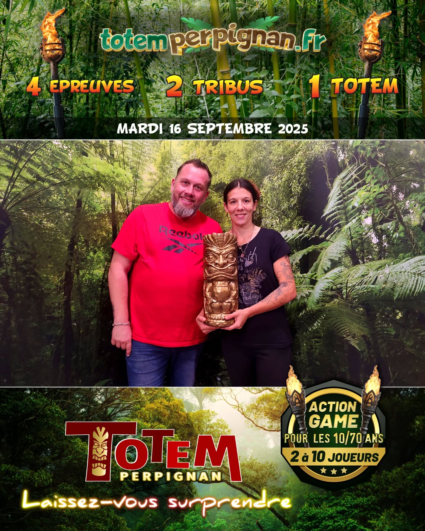 C'est encore une fois des joueurs qui n'ont rien voulu lâcher 🤗 Avec les 16 talismans retrouvés... les sourires étaient de sortie 😁