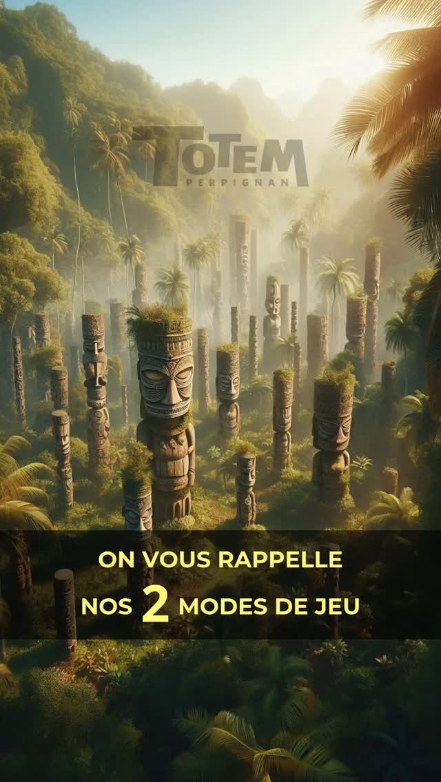 🎮 TOTEM PERPIGNAN t’attend !

🔥 Mode Battle : Affronte tes amis et montre qui soulèvera le totem de la victoire !
🤝 Mode Coopération : Travaille en équipe pour relever des défis et remporter les 16 talismans.

⚡ Deux façons de jouer, un seul but : t’amuser à fond !

✨ Alors, tu choisis quel mode aujourd’hui ?

#TotemPerpignan #BattleOuCoop #JeuEntreAmis #FunTime #Perpignan