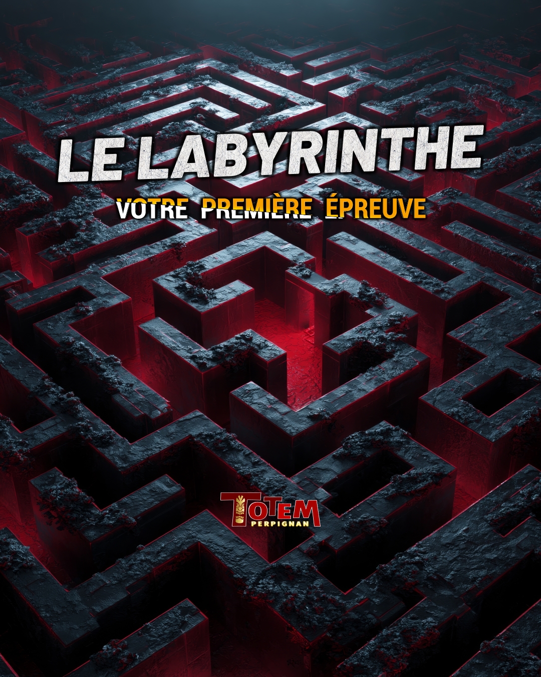 🔍 Prêt à entrer dans le jeu ?

Tout commence par une première épreuve…
Un labyrinthe.

Pas juste un chemin, mais un véritable test d’observation et de logique.

Chaque détour compte. Chaque choix peut te rapprocher… ou t’éloigner de la sortie.

👀 Saura-tu garder ton calme face à l’inconnu ?

🧠 Ton sens de l’orientation sera-t-il suffisant ?

⏱️ Le chrono, lui, ne t’attendra pas.

Bienvenue chez TOTEM PERPIGNAN.
L’aventure commence dès le premier pas.

#TotemPerpignan #Labyrinthe #LoisirsPerpignan #sortiraperpignan #Défi