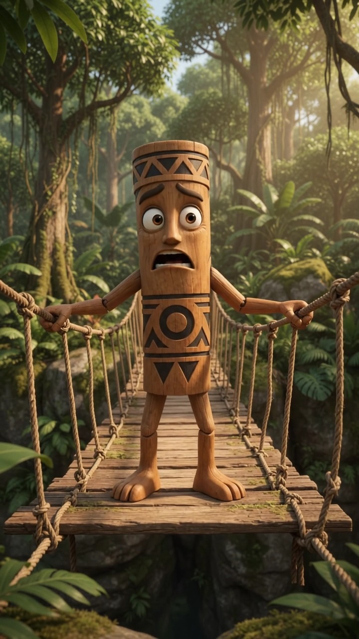 🌴 **RUSTY EN MODE EXPÉDITION** 🪵

Rusty avance fièrement sur la passerelle… 
Quand soudain :

👀 Une planche manque. 
Puis une deuxième. 
Puis… beaucoup trop de planches.

Il prend son courage à deux mains. 💪 
Il regarde le vide. 
Il regarde l’autre côté. 
Il réfléchit.

Et là…

🏃💨 **DEMI-TOUR !**

Parce qu’entre « être courageux » et « avoir un instinct de survie », Rusty a choisi. 

😂 Finalement, l’aventure, c’est surtout savoir quand il faut faire marche arrière !

🌴 Envie de vivre vos propres aventures ? Venez relever les défis chez **TOTEM PERPIGNAN** !

📅 **Réservation obligatoire** sur 👉 totemperpignan.fr

#TotemPerpignan #Aventure #DéfisEnFamille #LoisirsIndoor #Perpignan